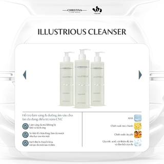 Sữa Rửa Mặt Christina Illustrious Cleanser Hỗ Trợ Làm Sáng Da, Cải Thiện Thâm Sạm