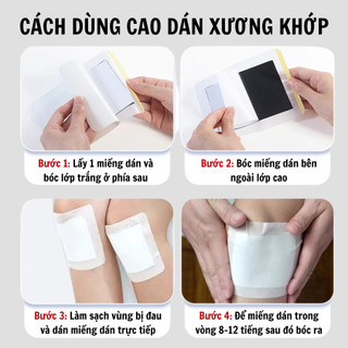 [Đau nhức xương khớp] Cao dán thảo dược gia truyền Fengcha chuyên tr:ị thoái hóa cột sống, cổ vai gáy, thoát vị, tê bì