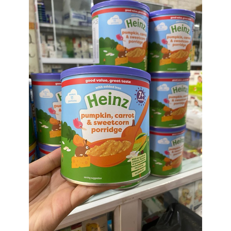 Bột Ăn Dặm Heinz 200G - Ăn Dặm Vị Mặn Cho Bé Từ 6 Tháng Tuổi Hàng Xuất Xứ UK TiBongStore