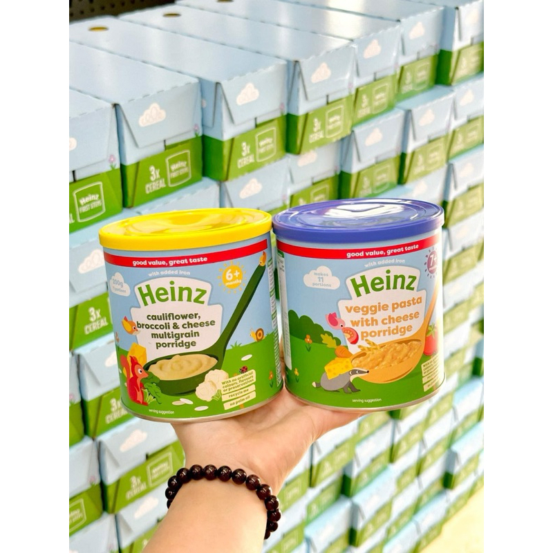 Bột Ăn Dặm Heinz 200G - Ăn Dặm Vị Mặn Cho Bé Từ 6 Tháng Tuổi Hàng Xuất Xứ UK TiBongStore