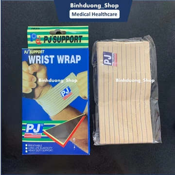 Băng thun cổ tay hỗ trợ vận động, bảo vệ cổ tay PJ-633 (hộp 1 chiếc)