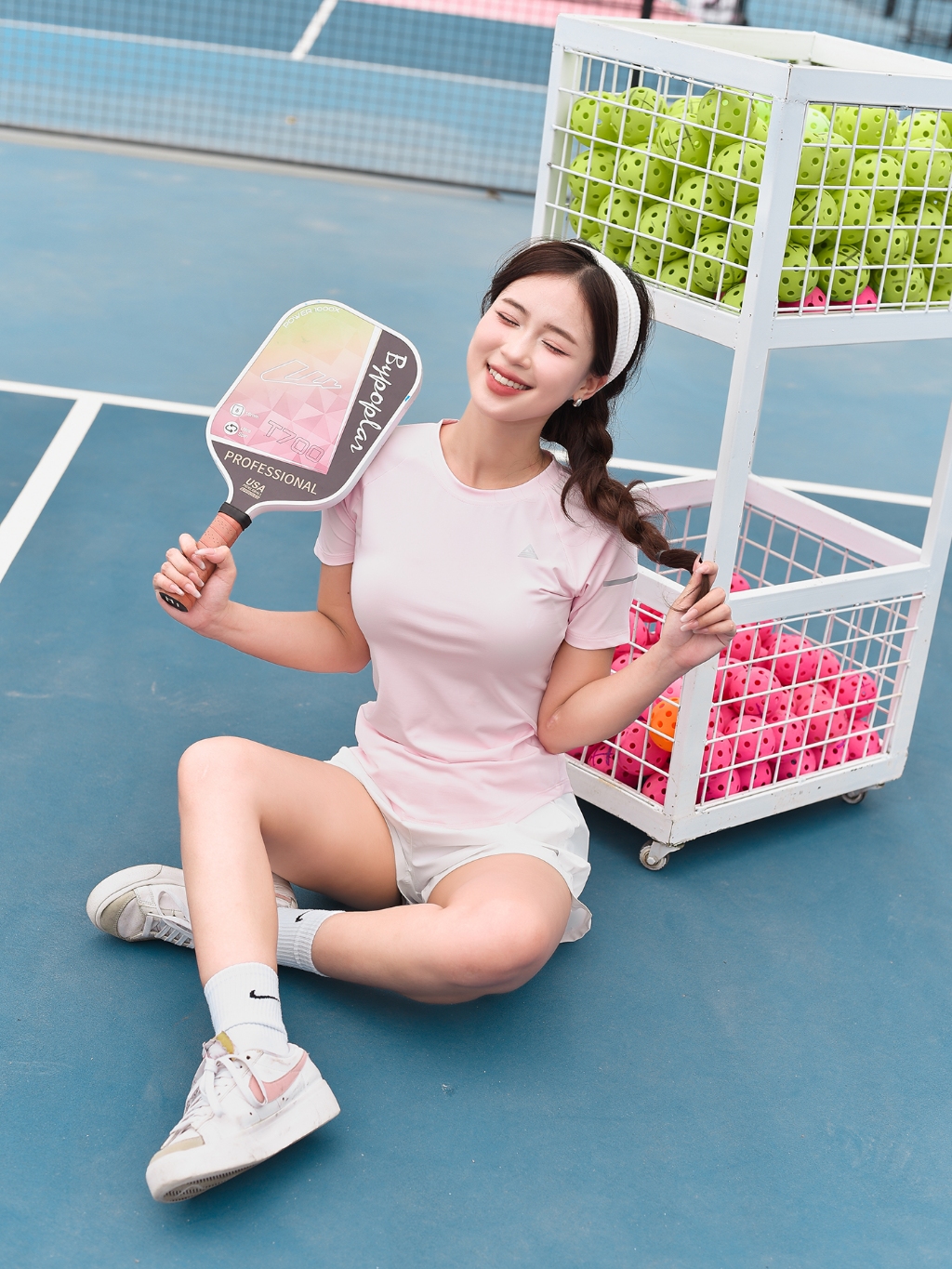 Ảnh Quần đùi thể thao nữ 2 lớp Fitme tập gym, chạy bộ chất liệu bền nhẹ co giãn 4 chiều thoáng khí Q2NU01 2