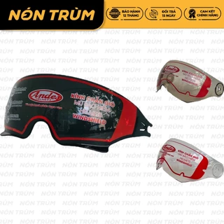 Kính thay nón bảo hiểm Andes 139 - Andes 181 kính âm