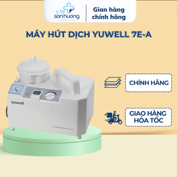 [Yuwell] Máy hút dịch 1 bình cầm tay- Máy hút đờm mũi, họng 1 bình Yuwell 7E-A/B/D