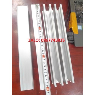 Combo 10 Thanh rail nhôm mini chuyên dụng lắp pin năng lượng mặt trời 20cm 25cm 30cm
