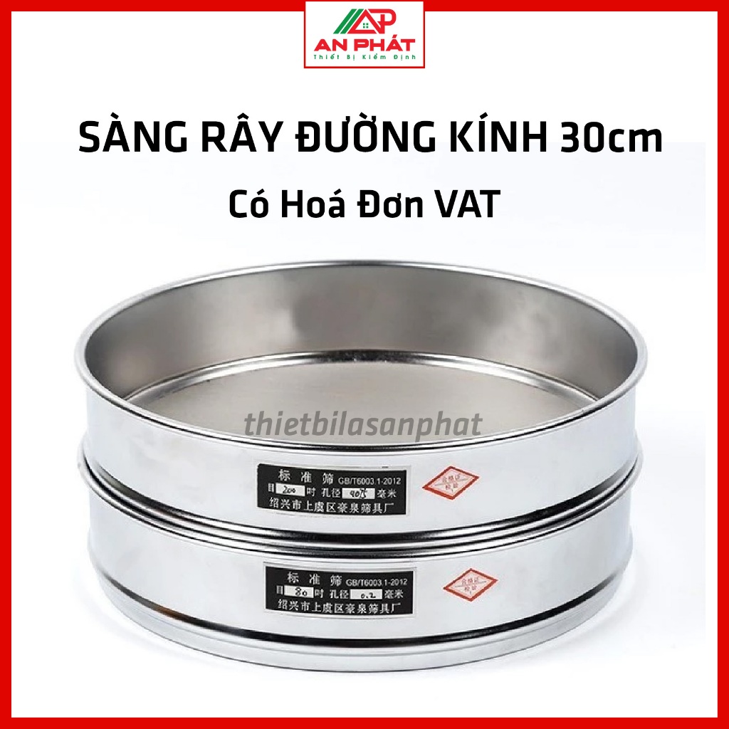 Sàng rây đa năng thí nghiệm, lọc bột, trà, sữa hạt đa năng 30cm Inox ...
