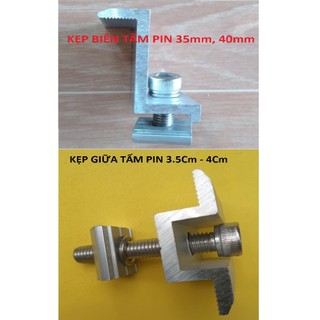 Kẹp biên kẹp giữa tấm pin năng lượng mặt trời 3cm 3.5cm 4cm