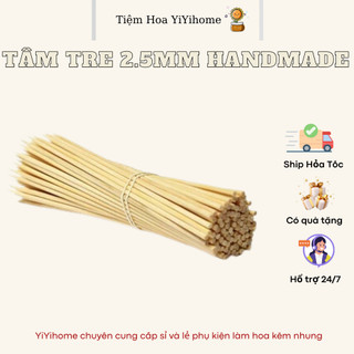 500G Tăm Tre 2mm 3mm Dài 25cm Loại Đẹp Làm Đồ Thủ Công Handmade DIY YiYihome