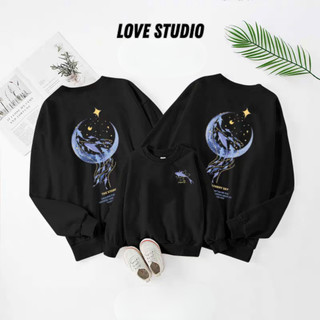 Áo gia đình thu đông,áo Hoodie Sweater mẫu The Starry Sky chất Nỉ Bông 100% Cotton Premium Local Brand L66 [A272]