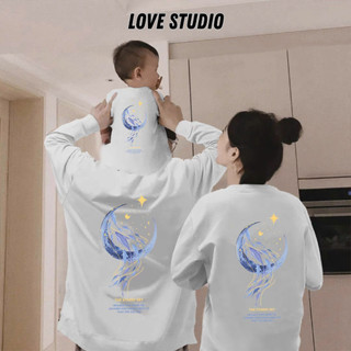 Áo gia đình thu đông,áo Hoodie Sweater mẫu The Starry Sky chất Nỉ Bông 100% Cotton Premium Local Brand L66 [A272]