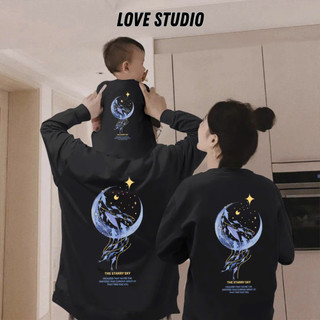 Áo gia đình thu đông,áo Hoodie Sweater mẫu The Starry Sky chất Nỉ Bông 100% Cotton Premium Local Brand L66 [A272]