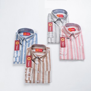 [ BIGSIZE UP TO 135KG ] Áo sơ mi nam Linen có túi siêu nhẹ siêu thoáng mát. SMLN1