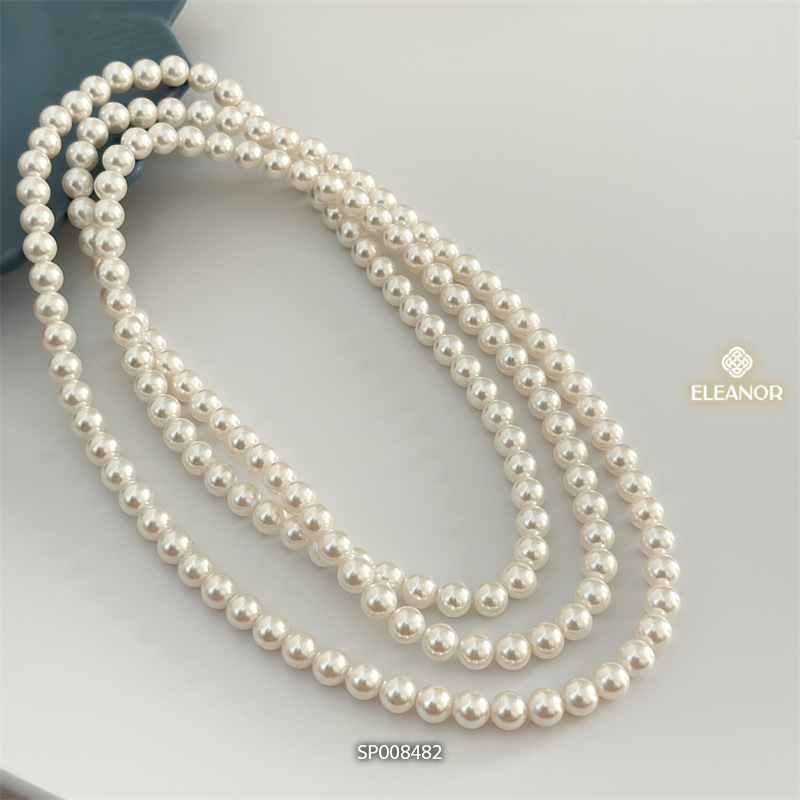 Dây chuyền nữ ngọc trai nhân tạo mặc áo dài Eleanor Accessories phụ kiện trang sức vòng cổ 8482