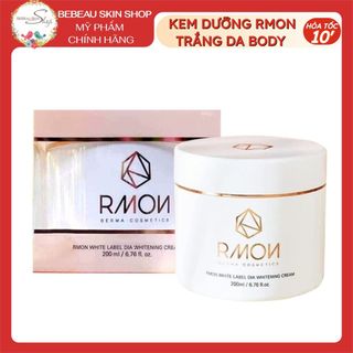 Kem Body Trắng Da Rmon bật tone làm da sáng đều màu trắng hồng tự nhiên