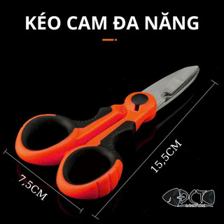 KÉO CẮT CHÌ CÂU CÁ ĐA NĂNG - ĐÀI CÂU THÍCH