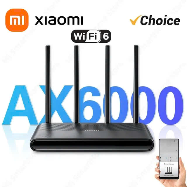 Router Wifi 6 Redmi AX6000 hỗ trợ Mesh/Bộ phát Wifi Router Xiaomi ...