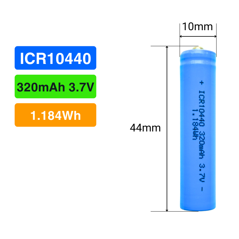 Pin sạc 10440 3.7V 320mAh ICR10440 1 viên | Shopee Việt Nam