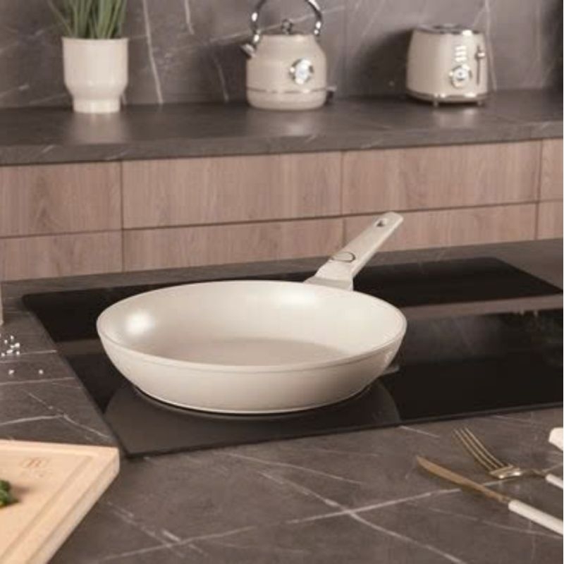 Chảo rán Berlinger Haus BH/8053 24cm màu kem Sahara Collection