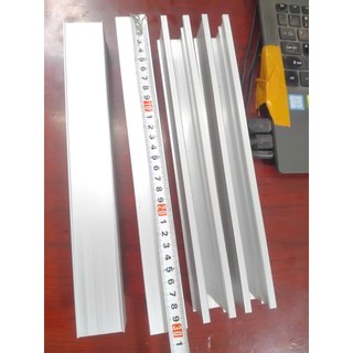 Thanh mini rail nhôm 20cm 25cm 30cm chuyên dụng lắp pin năng lượng mặt trời