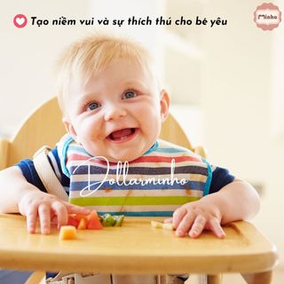 Khay ăn dặm silicone mini mẫu mới, có đế hít chống đổ