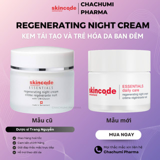 Skincode Regenerating Night Cream 50ml – Kem Dưỡng Ban Đêm Hỗ Trợ Phục Hồi & Trẻ Hóa Da