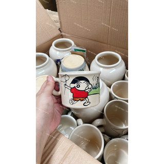 Chén/Tô/Dĩa/Ly/Lu/Vá Vẽ Shin Bút Chì Cao Cấp Mới Siêu Cưng - Gốm Lái Thiêu - Gốm Nam Bộ