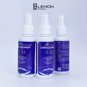 Lọ Nước Xịt Rửa Mắt Kính 60ml Chuyên Dụng, Vệ Sinh Tròng Kính LEMON