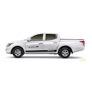 Tem 2 bên Sườn Xe Ô TÔ Mitsubishi TRITON,Team Decal Oto ,Tặng kèm tem chữ kí XP