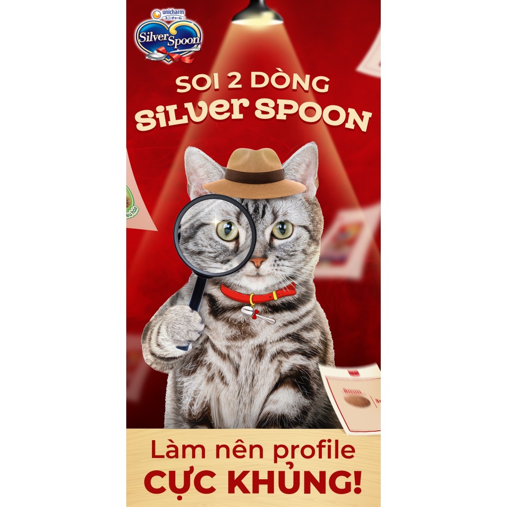 Thức ăn hạt cho mèo Silver Spoon Túi 1kg