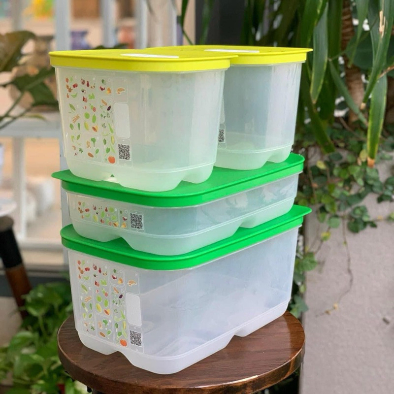 Set 4 Hộp Vent Smart Có Nút Hô Hấp Tupperware | Shopee Việt Nam