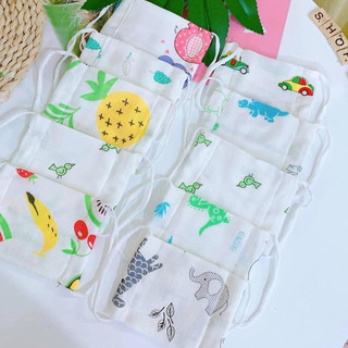 Khẩu Trang Xô Xuất Nhật Mẫu Mới Siêu Mềm Mịn Cho Bé | Minizon Kids