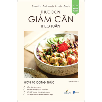 Sách - Thực Đơn Giảm Cân Theo Tuần