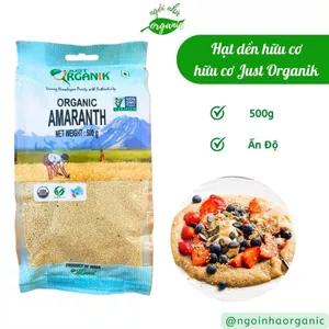 Hạt dền hữu cơ Just Organik 500g- Organic Amaranth