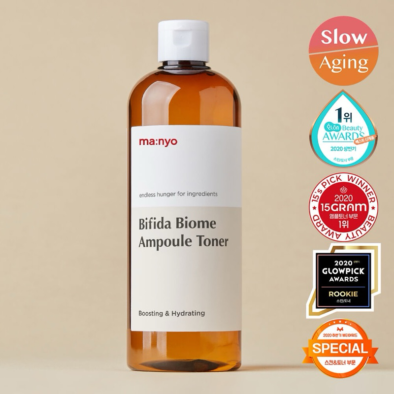 [ Manyo ] Nước hoa hồng dưỡng ẩm Bifida Biome Ampoule Toner | Shopee ...