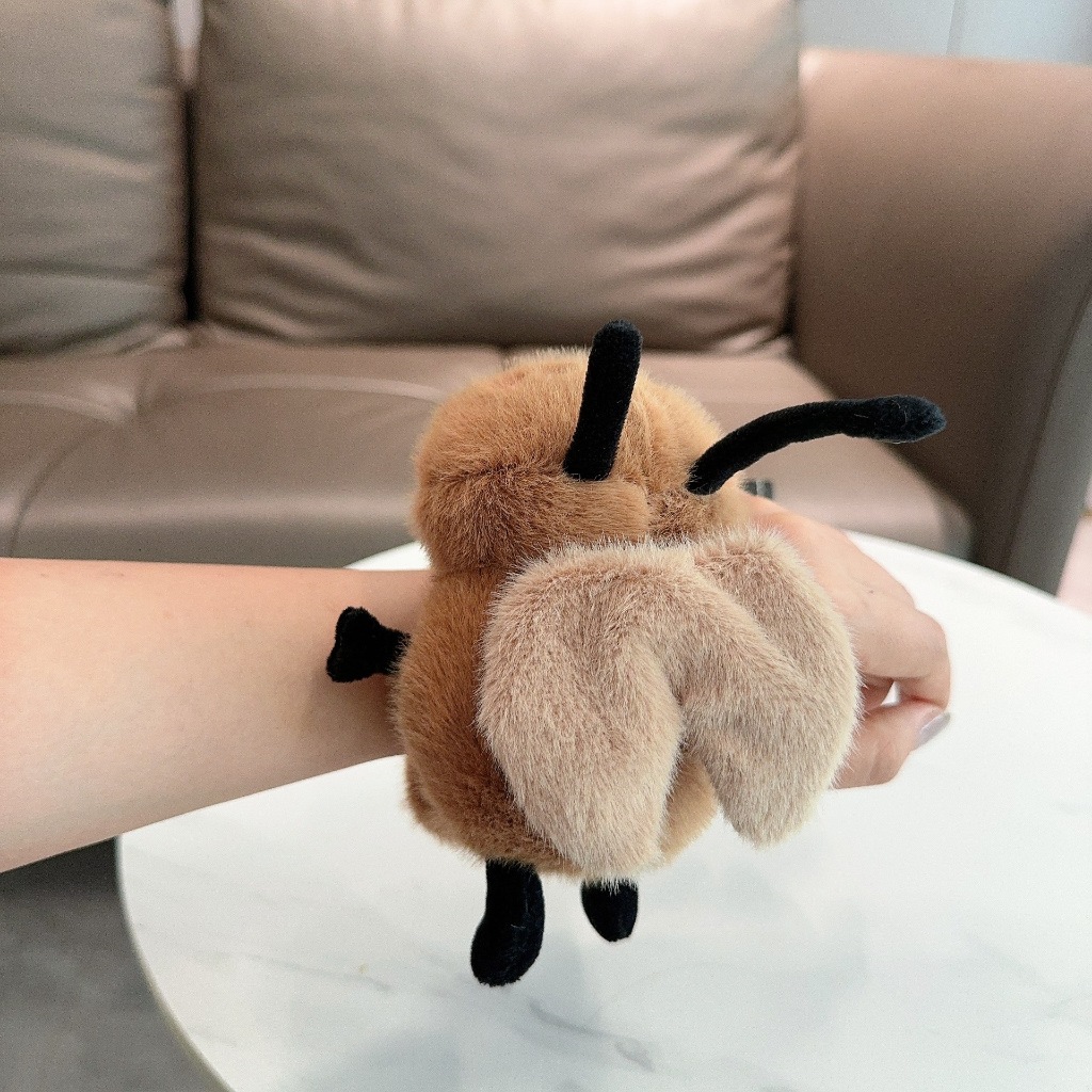 Vòng Tay Gấu Bông Tiểu Cường Cute Gấu Bông Đeo Tay Gián Tiểu Cường Vô Tri [ Kéo Vẫy Cánh + Có Mùi Thơm ]