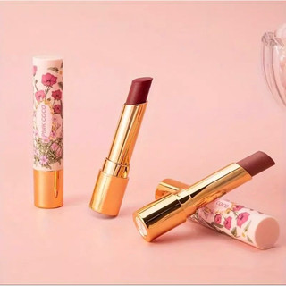 Son Nhung Matte Lipstick Misty Độ bão hòa thấp Làm sáng màu lâu trôi Kết xuất son sáng bóng Tint