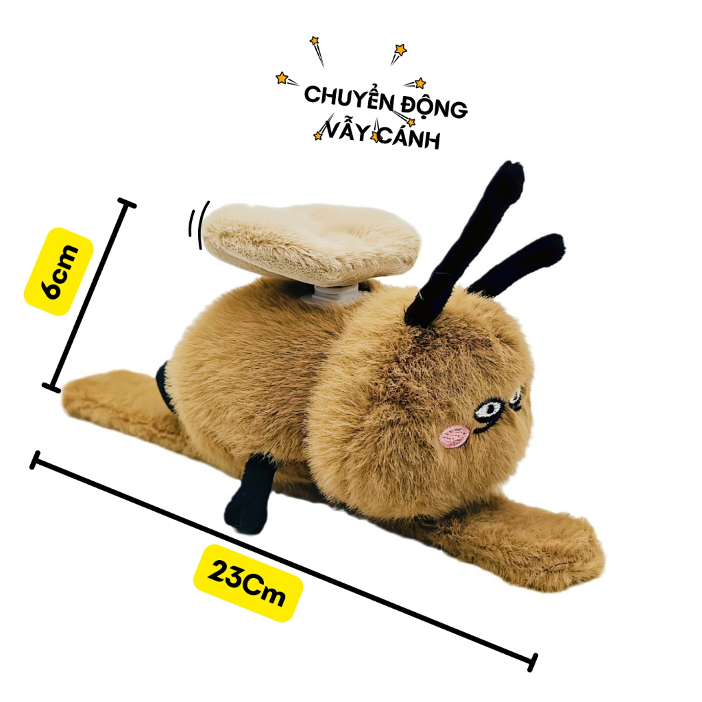 Vòng Tay Gấu Bông Tiểu Cường Cute Gấu Bông Đeo Tay Gián Tiểu Cường Vô Tri [ Kéo Vẫy Cánh + Có Mùi Thơm ]