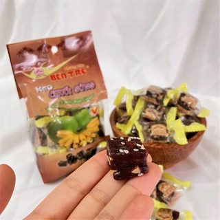 Kẹo Chuối Gừng Đậu Mè thương hiệu Bến Tre túi 200g & 400g