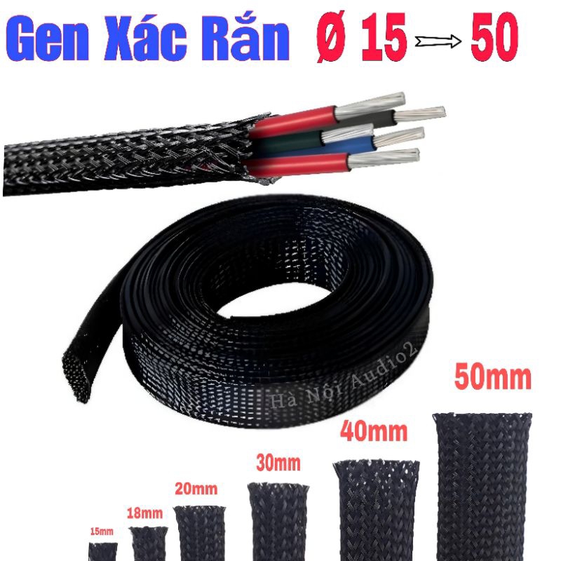 Gen xắc rắn bọc ngoài dây cỡ lớn phi 15, 18, 20, 23, 30, 40, 50 ( đơn ...