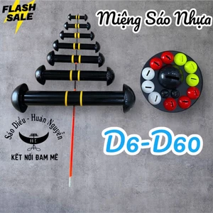 miệng sáo nhựa tự làm siêu nhẹ siêu bền dễ làm tại nhà đủ màu sắc
