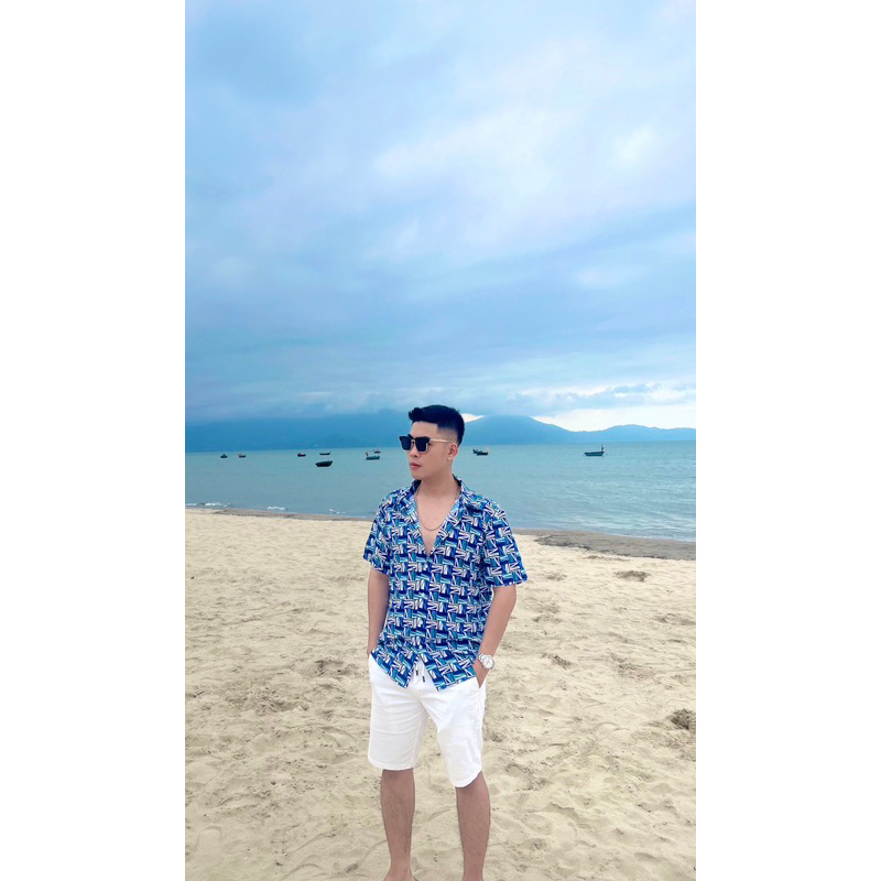 Áo SơMi Nam hoạ tiết từ 55-85kg TONI BRAND(sale thu hồi)