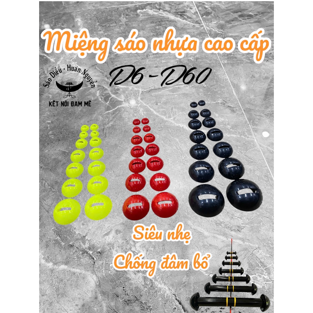 miệng sáo nhựa tự làm siêu nhẹ siêu bền dễ làm tại nhà đủ màu sắc