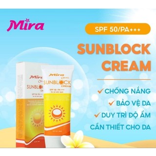 Kem chống nắng dùng cho da dầu OLIVIA MIRA Sun Cream Hàn Quốc A556 (60ml)