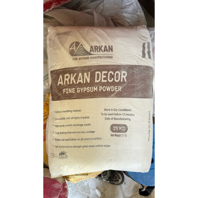 5Kg Tổng hợp thạch cao cường độ cao TA60 P3C Lao và xi măng trắng đông cứng nhanh