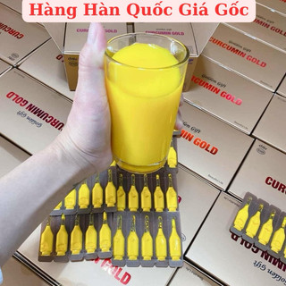 Tinh nghệ NANO CURCUMIN GOLD HÀN QUỐC_đẹp da, giữ dáng, chống lão hóa 100 tép
