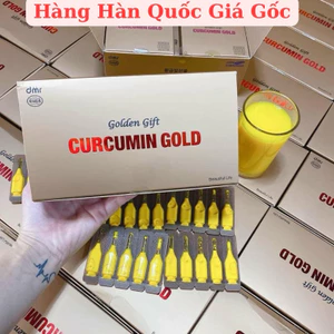 Tinh nghệ NANO CURCUMIN GOLD HÀN QUỐC_đẹp da, giữ dáng, chống lão hóa 100 tép