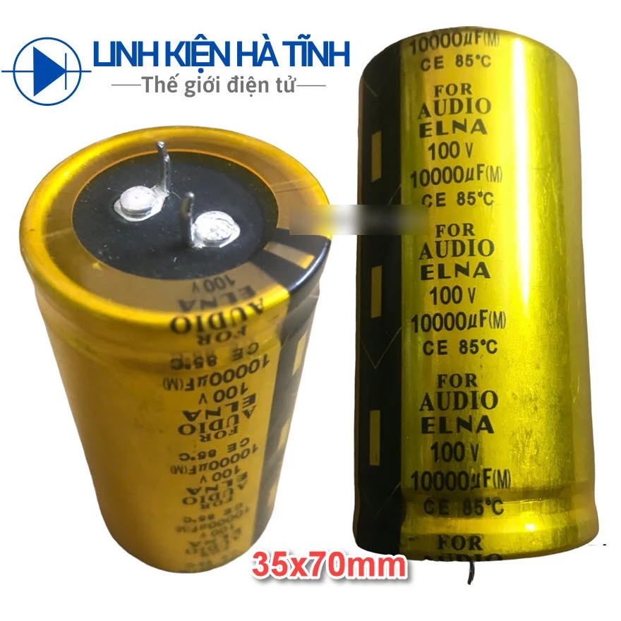 Tụ nguồn Audio ELNA 100V 10000UF 100V10000UF 35x70mm
