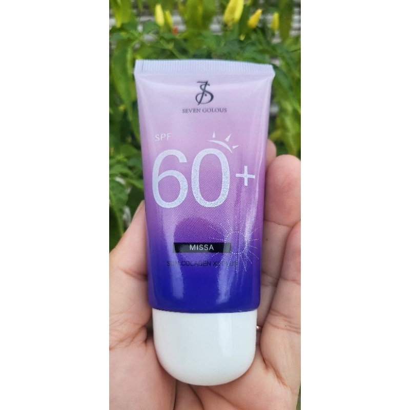 [21.000đ/1 hộp 60g] Kem chống nắng SEVEN GOLOUS, SPF 60+ PA ...