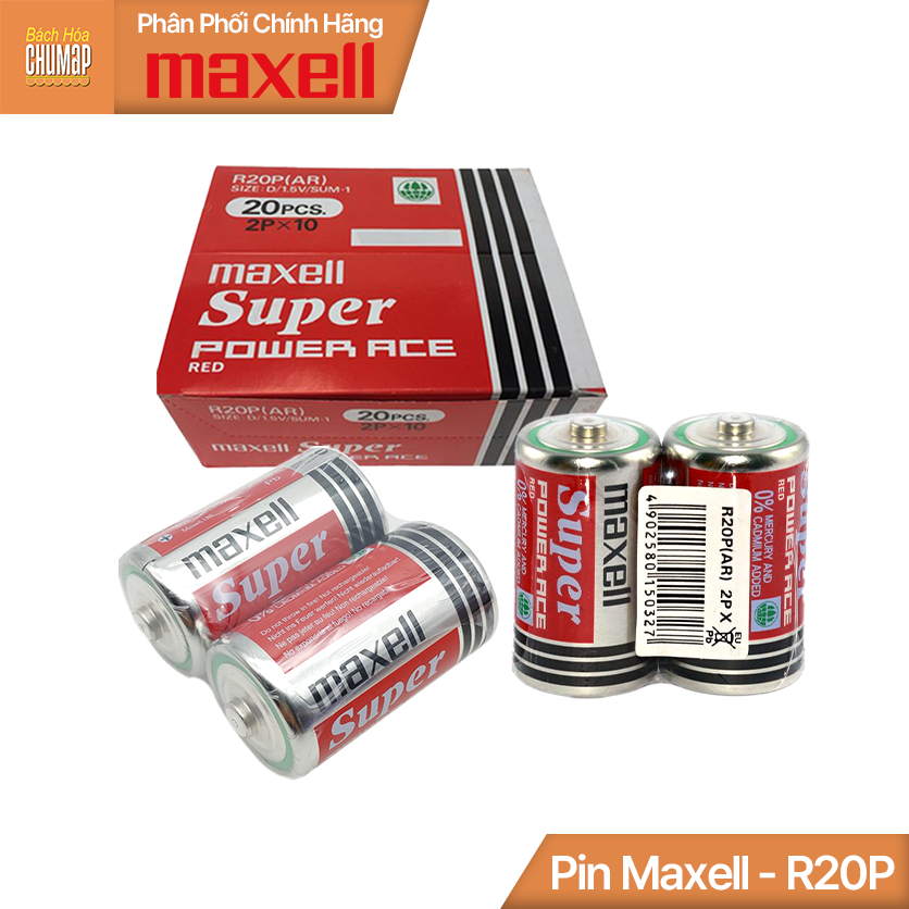 Pin Maxell R20P / AR (Pin Đại) - Chính Hãng | Shopee Việt Nam