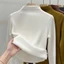ÁO GIỮ NHIỆT LÓT LÔNG nữ cổ cao l (+ ẢNH THẬT ảnh 2-3 Shop Chụp) mùa đông hàng Quảng Châu chất mịn đẹp big size